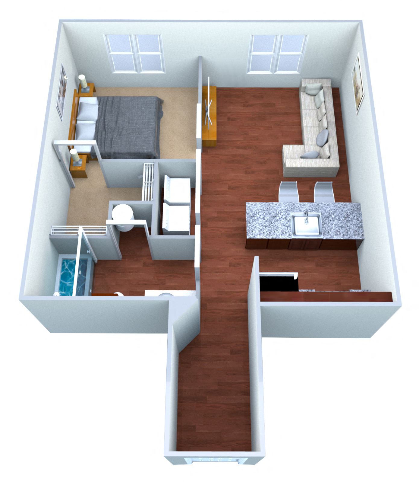 Suite A Floorplan